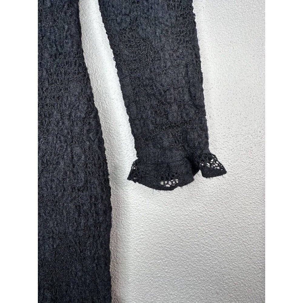 THE KOOPLES Short Black Lace Dress S Bodycon cocktail - Picture 7 of 9